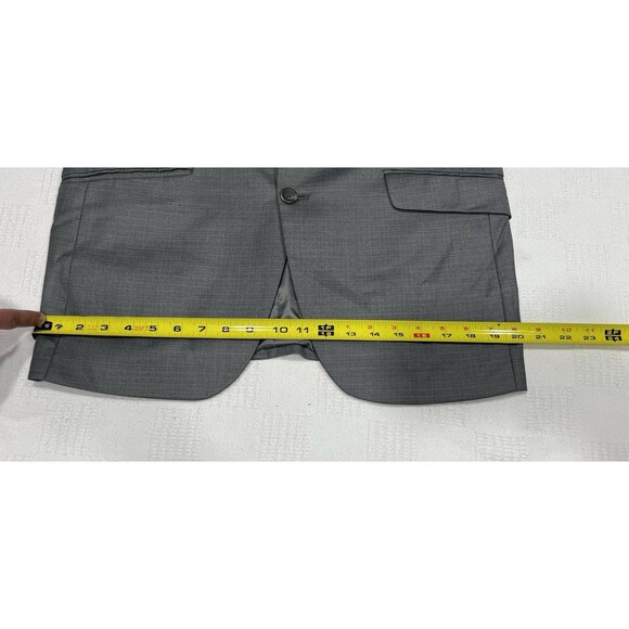 Kenneth Cole Reaction, Men's Blazer Sport Coat Size 40R, Dark Gray Techni-Cole - Picture 10 of 13